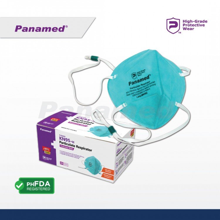 Panamed KN95-h Particulate Respirator (sold by box of 20s) Panamed KN95-h Particulate Respirator (sold by box of 20s)